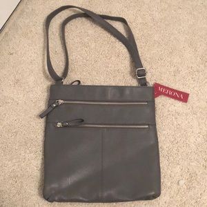 NWT Merona gray purse